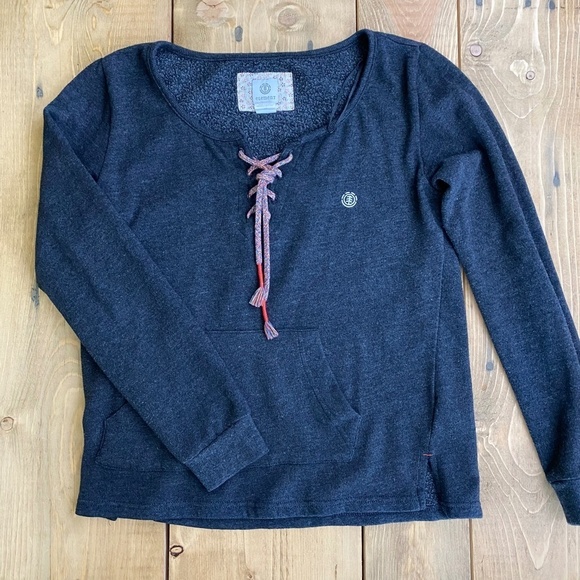 Element Heather Black Pullover Sweatshirt - Picture 3 of 5